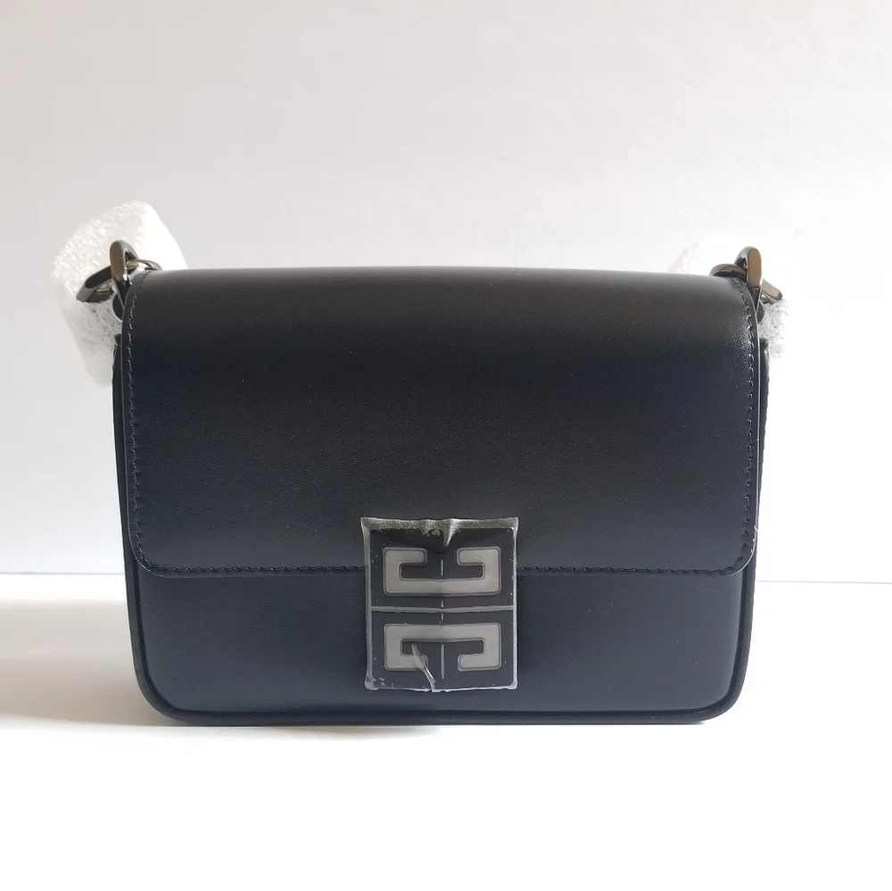 Givenchy Small Leather Crossbody Bag Black - Picture 3 of 14